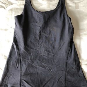 Lululemon tank with attached bra